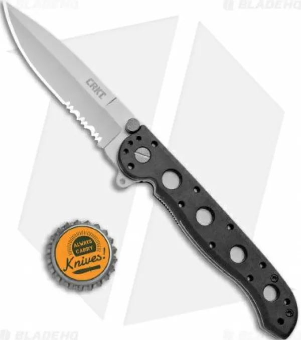 Outlet Original Crkt Carson M16-13Z Zytel Folding Spear Point Knife (3.5 Matte Serr) Pocket Knives
