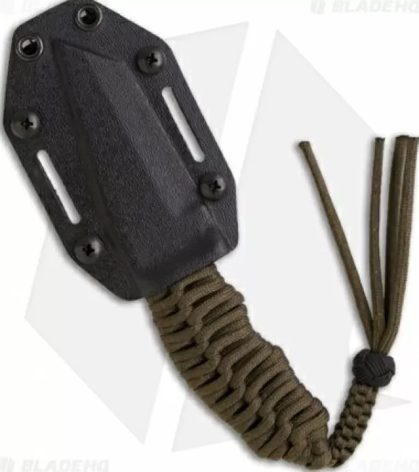 Hot Original Crkt Crawford N.E.C.K. Tanto Fixed Blade Knife (2.75 Black) 2030Cw Fixed Blade Knives