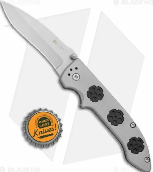 Cheap Original Crkt Wild Weasel Spring Assisted Knife (3.1 Bead Blast) 1000A Spring Assisted Knives