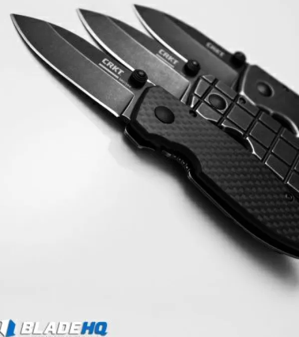 Sale Quick Delivery Crkt Burnley Squid Frame Lock Knife (2.25 Black Sw) 2490Ks Pocket Knives