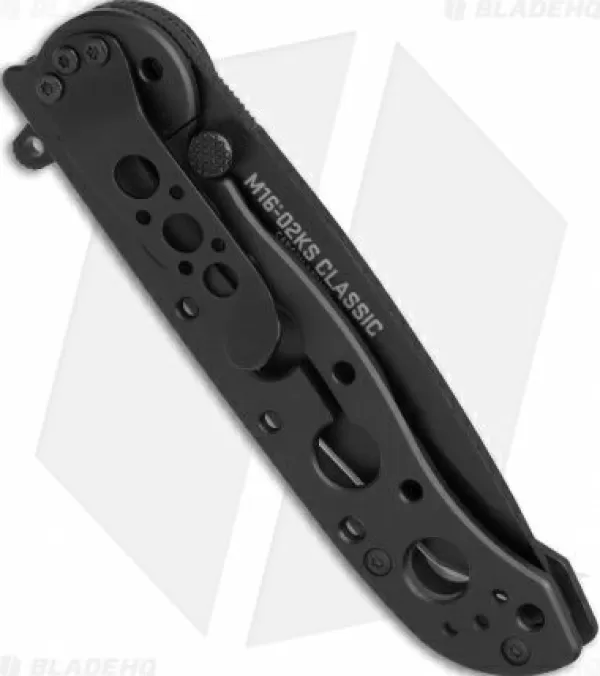 Online Quick Delivery Crkt Carson M16-02Ks Tanto Frame Lock Flipper Knife (3.05 Black) Pocket Knives
