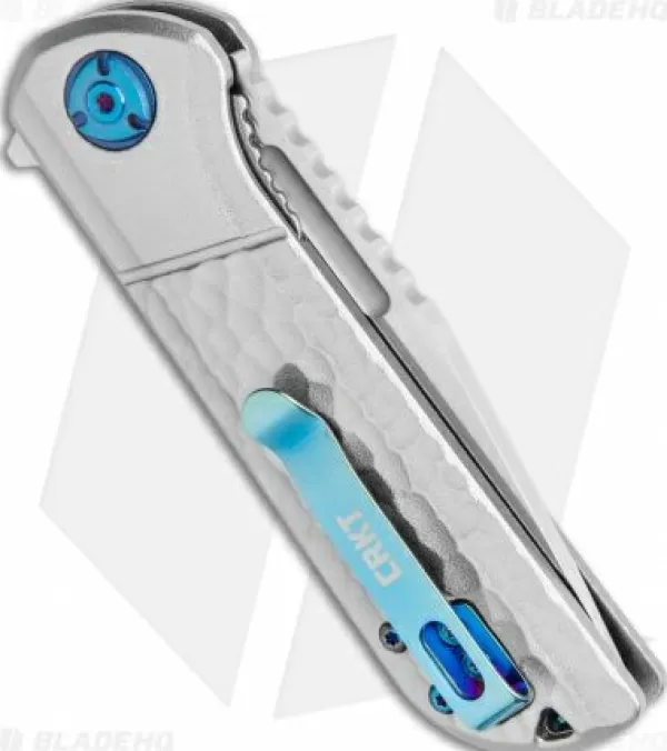 Best Sale Quick Delivery Crkt Mah Lanny Spring Assisted Liner Lock Knife Aluminum (3.2 Satin) 6525 Spring Assisted Knives
