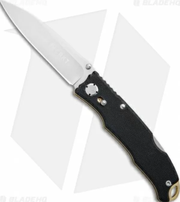 Best Sale Reliable Quality Crkt Lake Laredo Lockback Knife Black G-10 (3.25 Satin) 7265 Pocket Knives
