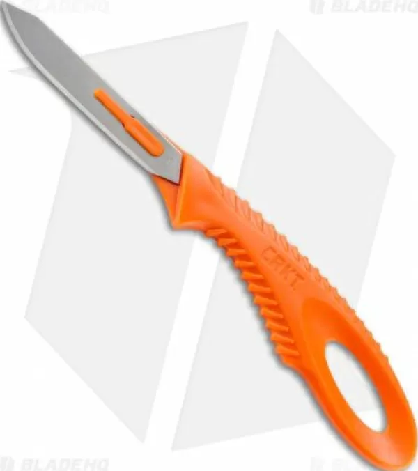 Fashion Reliable Quality Crkt Pdk Precision Disposable Knife Kit Orange (Set Of 4) 2393H Fixed Blade Knives