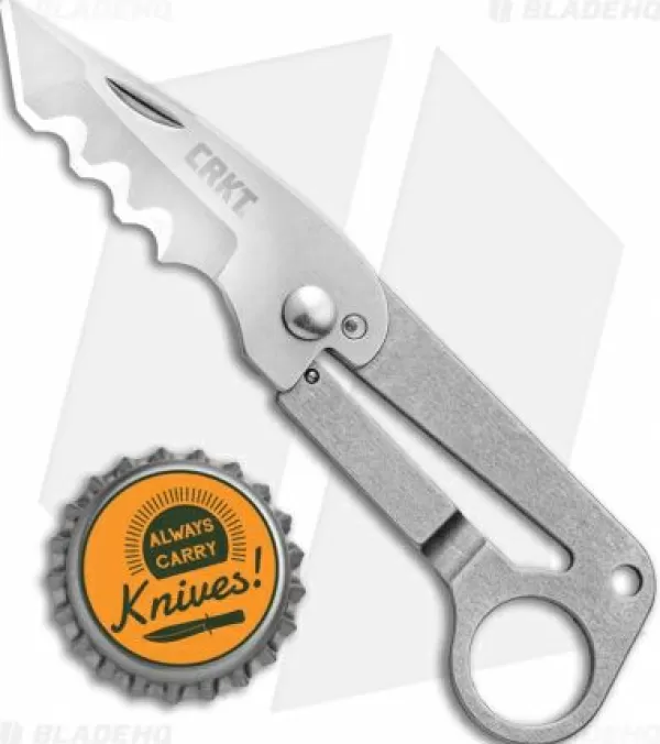 Fashion Special Style Crkt Niad Framelock Folder Climbing Knife (1.625 Satin Serr) 2406 Pocket Knives