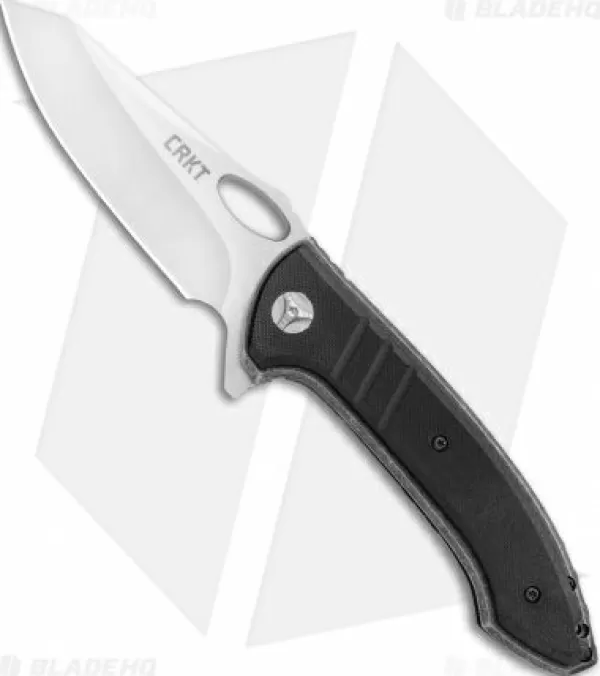 Flash Sale Top Sell Crkt Avant-Tac Liner Lock Knife Black G-10 (3.625 Satin) 5820 Pocket Knives
