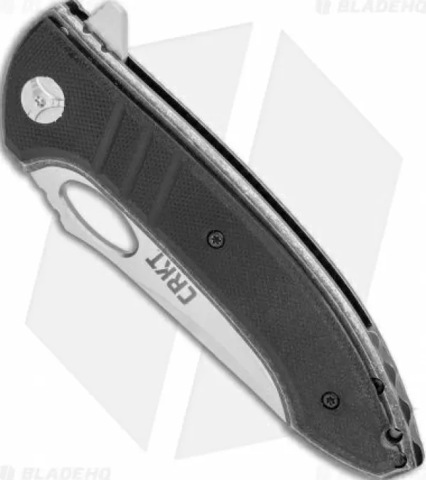 Flash Sale Top Sell Crkt Avant-Tac Liner Lock Knife Black G-10 (3.625 Satin) 5820 Pocket Knives