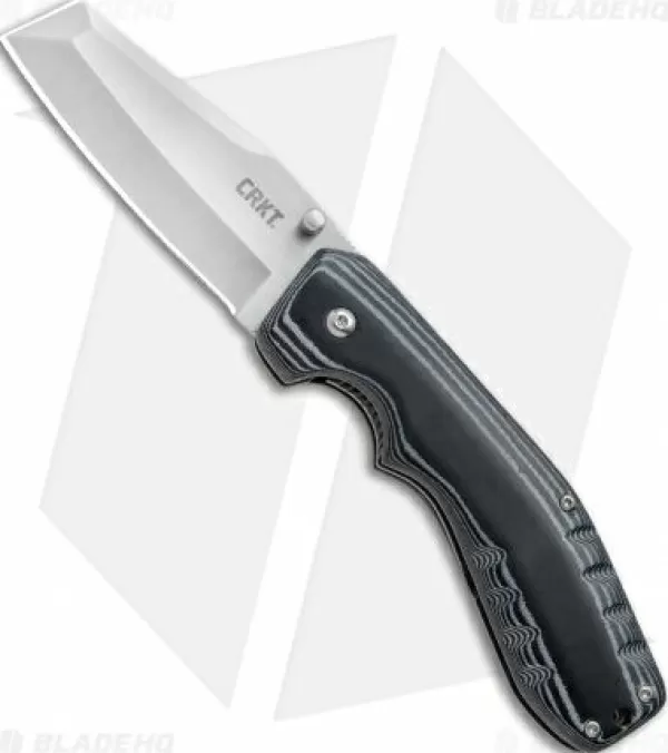 Clearance Top Sell Crkt Folding Razel Folder Liner Lock Knife Micarta (3.13 Satin) 4030 Pocket Knives
