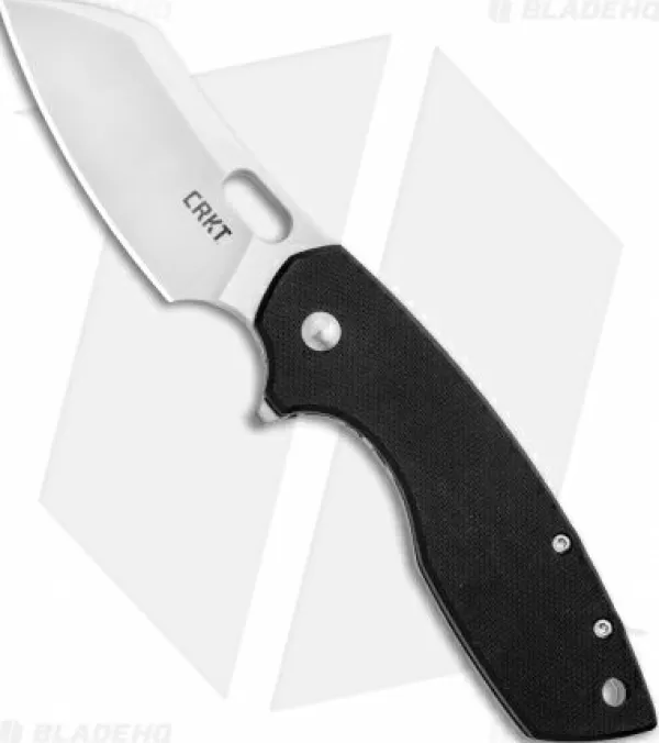 Hot Top Sell Crkt Pilar Large Frame Lock Flipper Knife Black G-10 (2.62 Satin) 5315G Pocket Knives