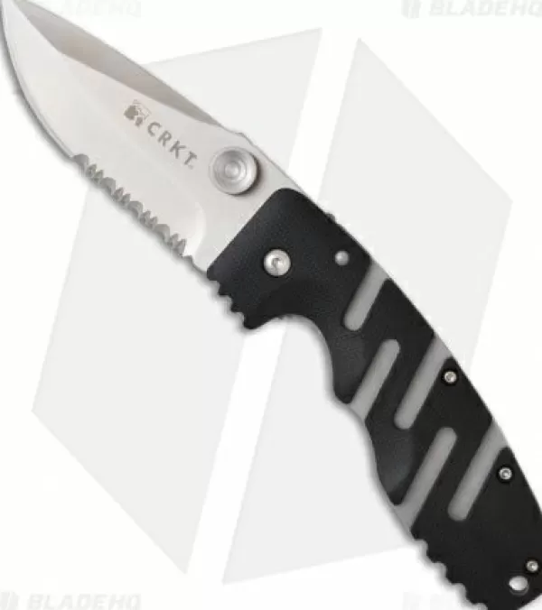 Discount Top Sell Crkt Ryan Seven Folding Knife (3.5 Satin Serr) 6813Zs Pocket Knives