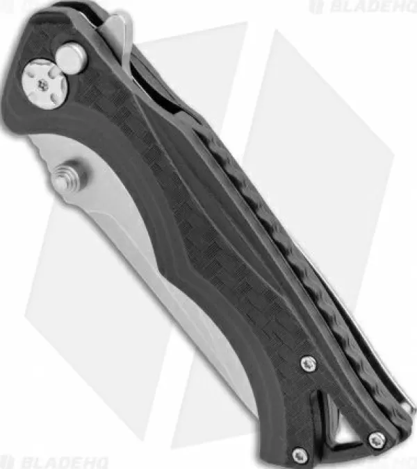 New Top Sell Crkt Tighe Bt Fighter Compact Plunge Lock Knife Black Grn (2.875 Sw) 5220 Pocket Knives