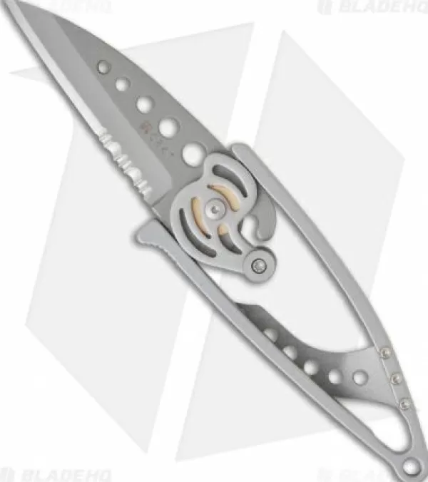 New Top Sell Crkt Van Hoy Snap Lock Knife (2.5 Bead Blast Serr) 5112 Pocket Knives