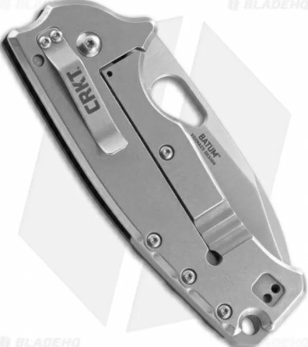 Hot Top Sell Crkt Vox Large Batum Frame Lock Knife Black G-10 (3.1 Satin) 5453 Pocket Knives