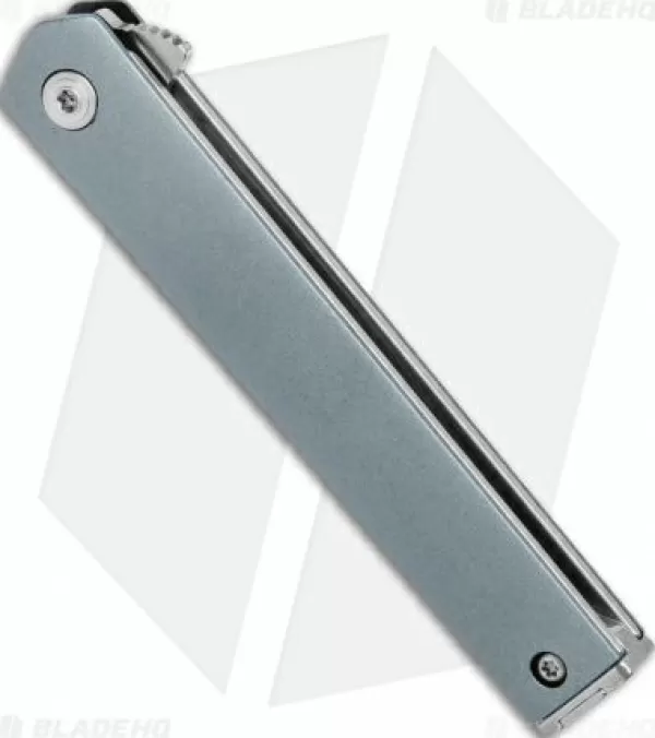 Cheap Unique Crkt Ceo Compact Liner Lock Knife Gray Grn (2.61 Satin) Pocket Knives