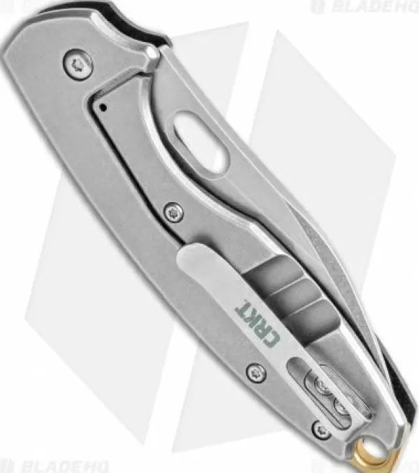 Best Sale Unique Crkt Pilar Iii Frame Lock Knife Black G-10 (3 Stonewash D2) 5317D2 Pocket Knives